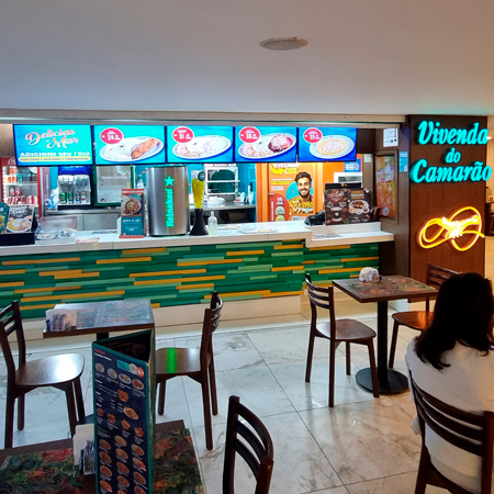 Logo da loja vivenda do camarão